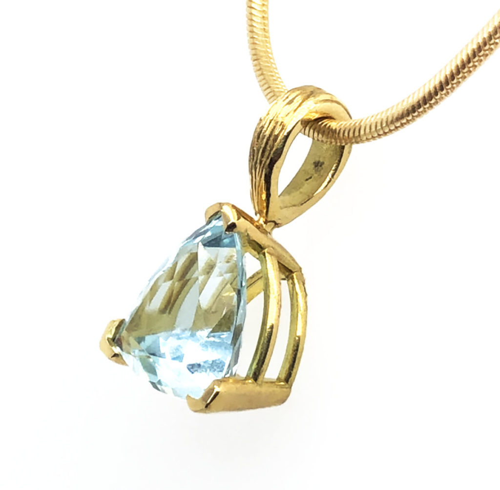 Aquamarine Pendant Becky Thatcher Designs