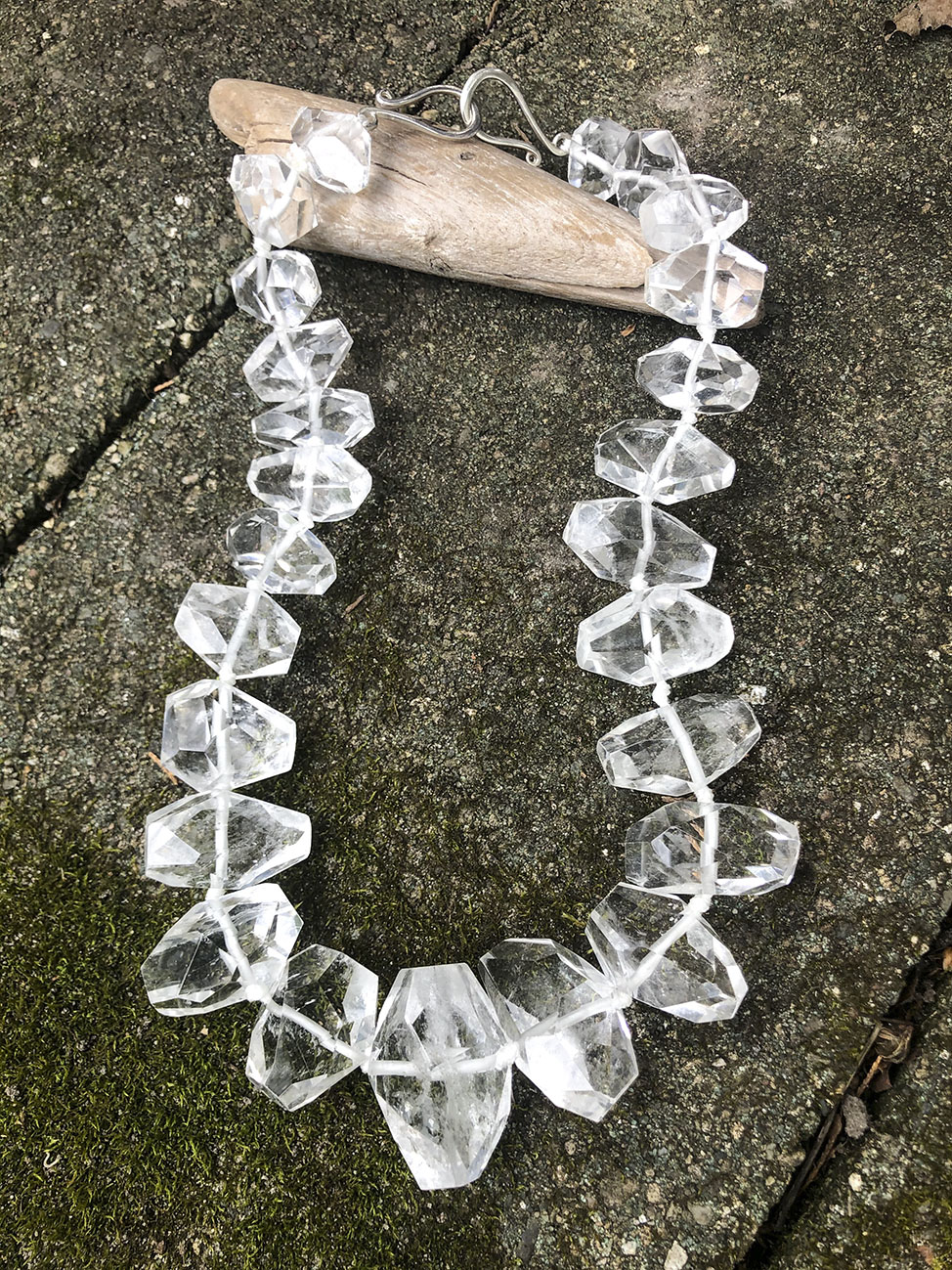 Clear Quartz Necklace - Becky Thatcher Designs