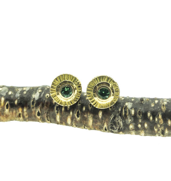 Tourmaline Sunray Earrings