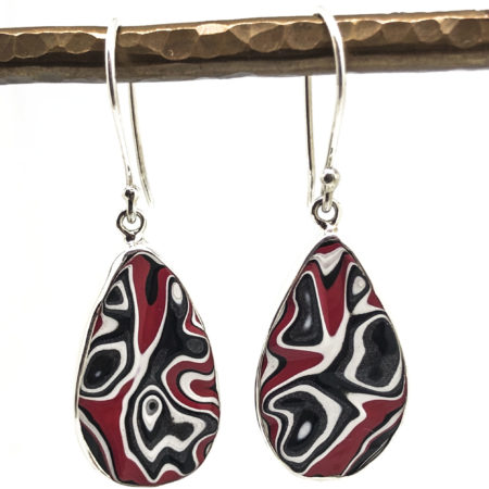 Fordite Earrings