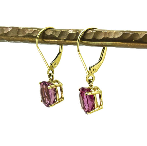 Pink Tourmaline Earrings - Image 2