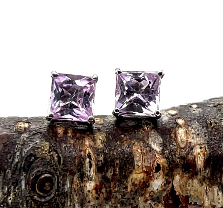 Kunzite earrings sales