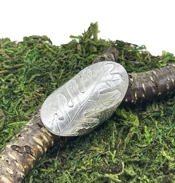 Oak Leaf Saddle Ring