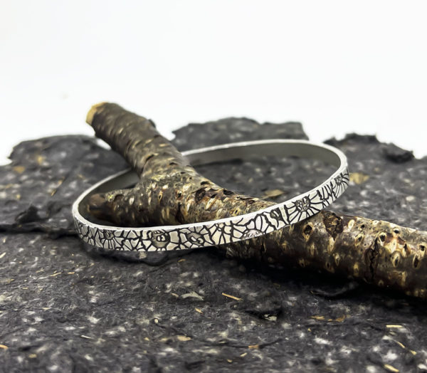 Petoskey Impression Bangle - Image 2