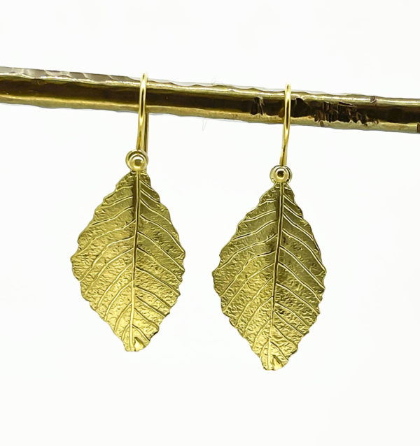 Beech Leaf Earrings