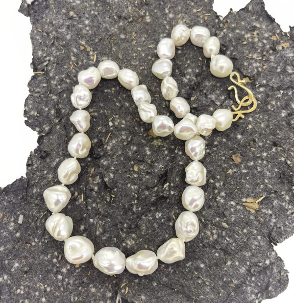 Baroque Keshi Pearl Necklace