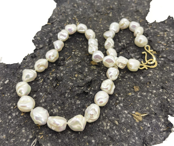 Baroque Keshi Pearl Necklace - Image 2