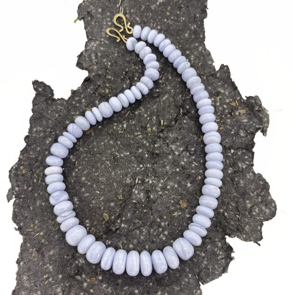 Blue Lace Agate Necklace