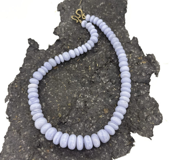 Blue Lace Agate Necklace - Image 2