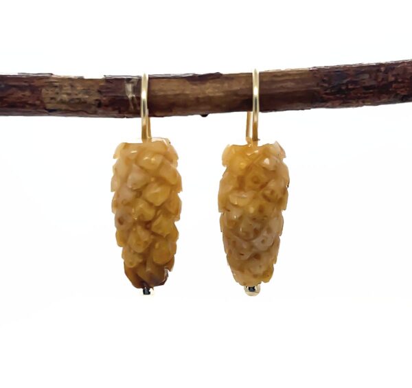 Pinecone Earrings