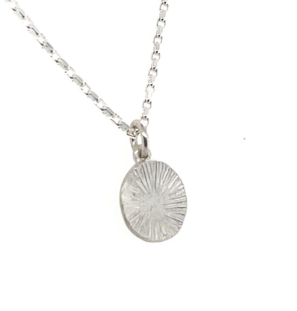 Mushroom Spore Print Necklace - Image 2