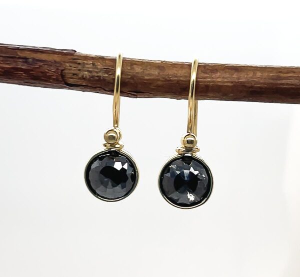 Black Diamond Earrings