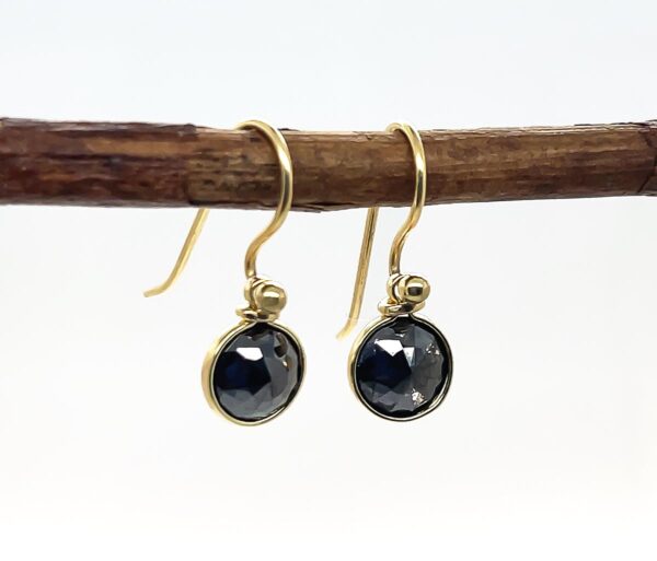 Black Diamond Earrings - Image 2