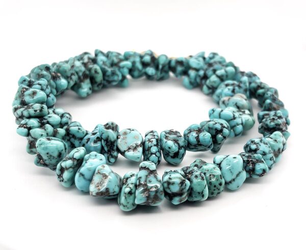 Turquoise Nugget Necklace - Image 2