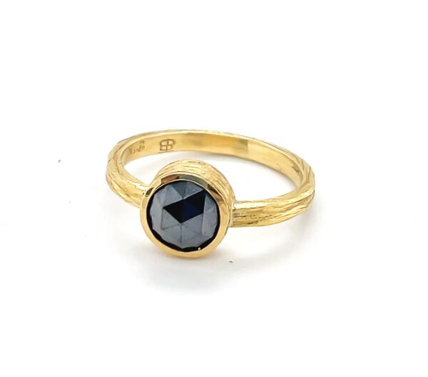 Black Diamond Twig Ring - Image 3
