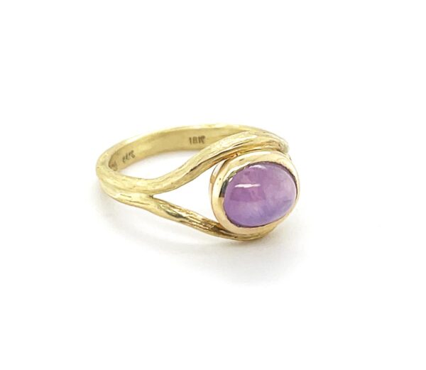 Lavender Star Sapphire Ring