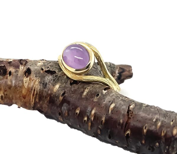 Lavender Star Sapphire Ring - Image 3