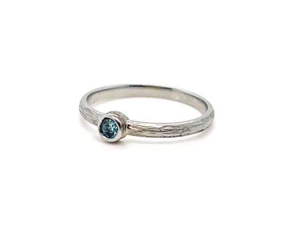 Teal Diamond Ring - Image 4