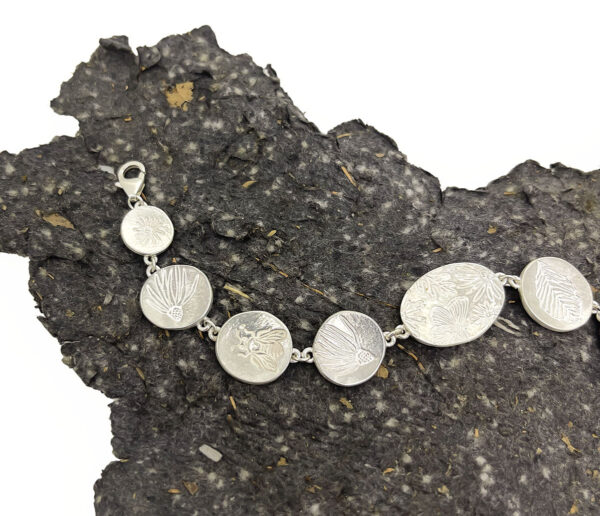 Garden Party Link Bracelet with 18ky Gold - Image 3