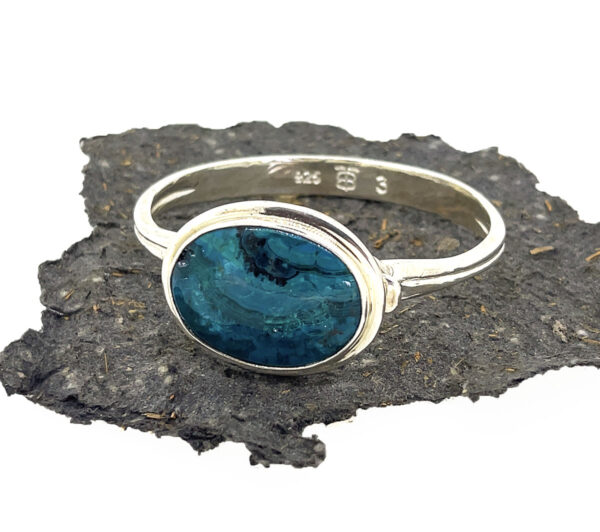 Chrysocolla and Malachite Bracelet Top