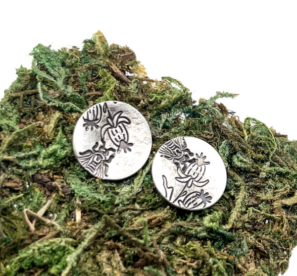 Garden Party Stud Earrings - Image 2