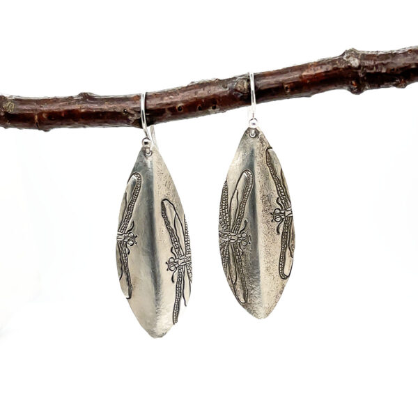 Endangered Insect Earrings-Dragonfly