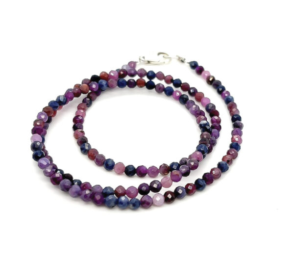 Sapphire Delicate Necklace - Image 3