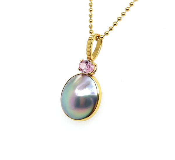 Mabe Pearl Pendant - Image 3