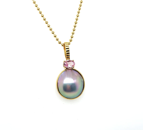 Mabe Pearl Pendant - Image 2