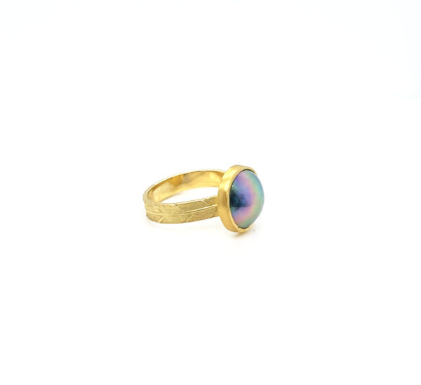 Mabe Pearl Ring - Image 3