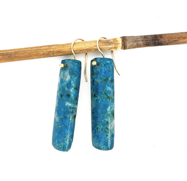 Chrysocolla Earrings - Image 3