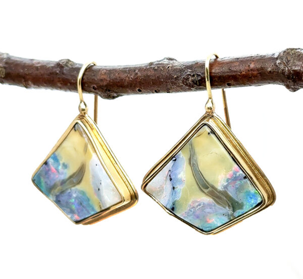 BOULDER OPAL EARRINGS - Image 2