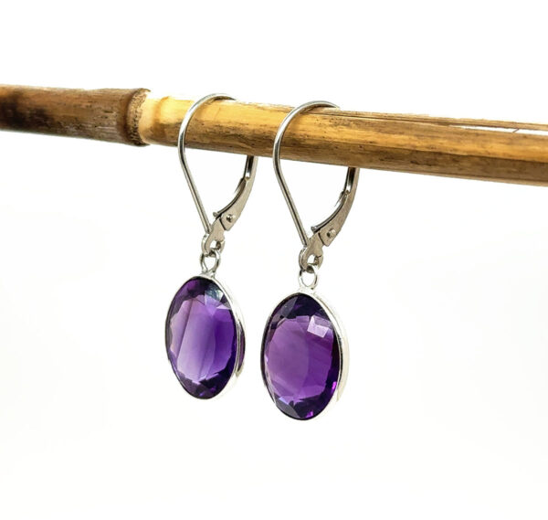 AMETHYST EARRINGS - Image 2