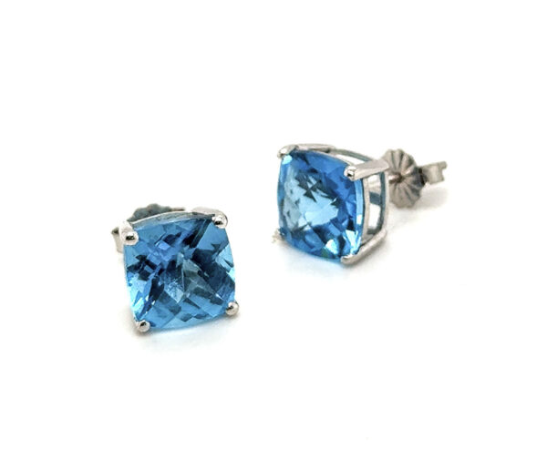 TOPAZ STUD EARRINGS