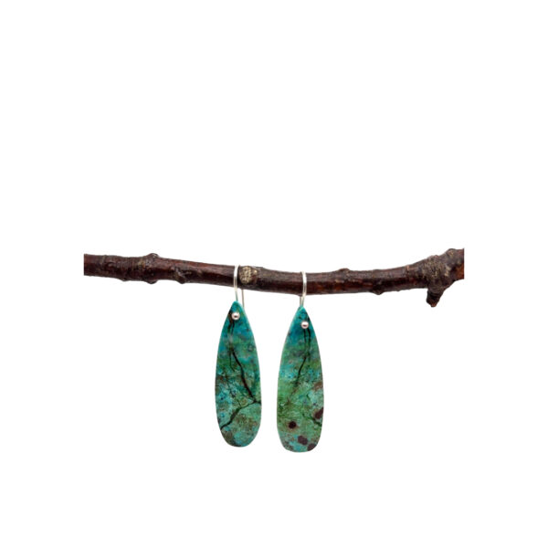 CHRYSOCOLLA EARRINGS