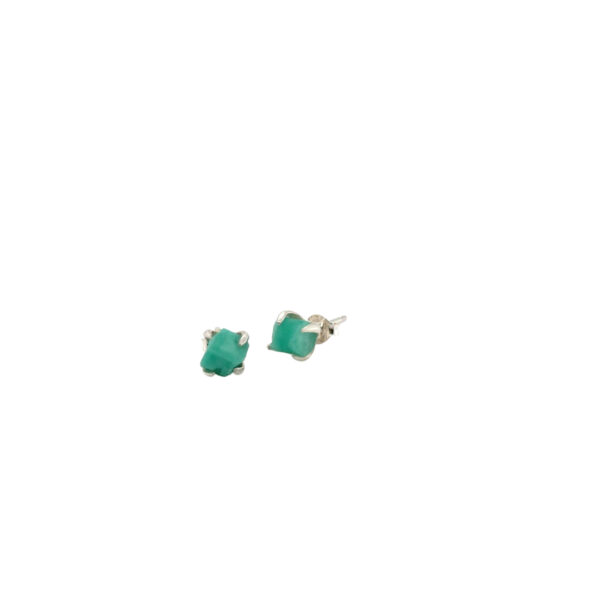 EMERALD STUD EARRINGS