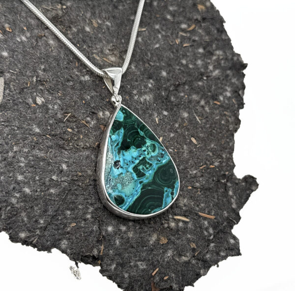 CHRYSOCOLLA PENDANT - Image 3